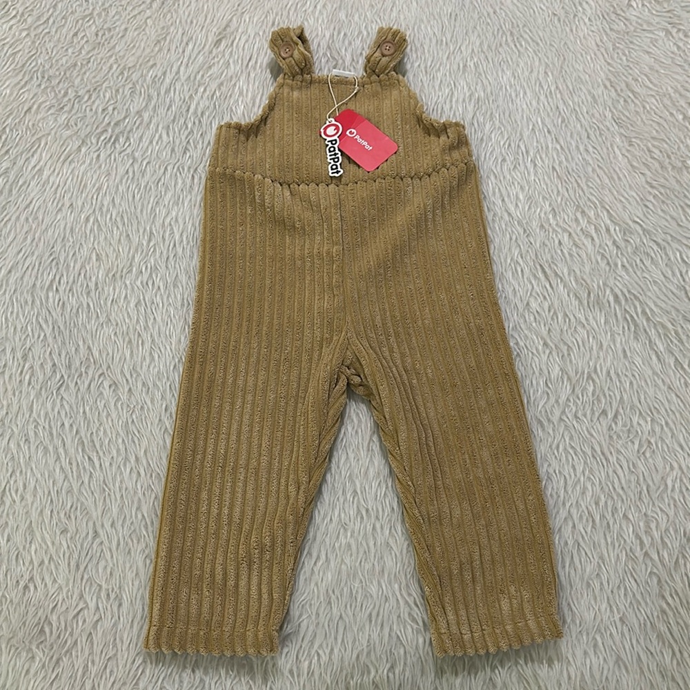 Pat pat brown corduroy overalls size 18-24 months new
